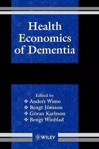 Health Economics of Dementia cover