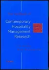 The Handbook of Contemporary Hospitality Management Research cover