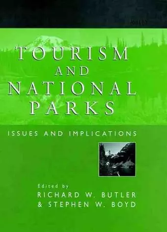 Tourism and National Parks cover