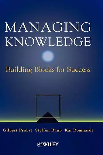 Managing Knowledge cover