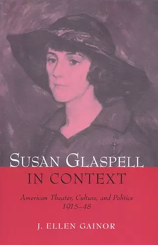 Susan Glaspell in Context cover