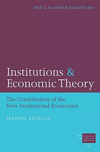 Institutions and Economic Theory cover