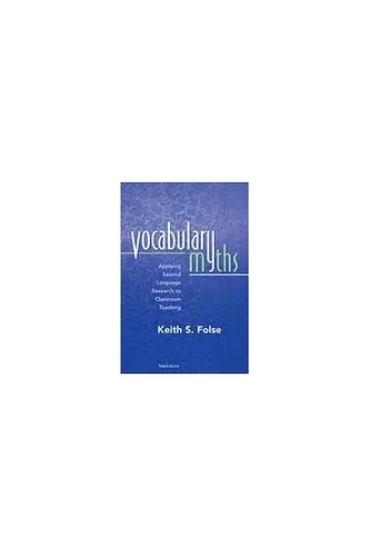 Vocabulary Myths cover