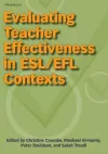 Evaluating Teacher Effectiveness in ESL/EFL Contexts cover