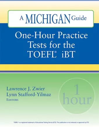 One-hour Practice Tests for the TOEFL  IBT cover