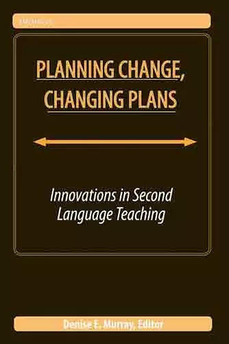 Planning Change, Changing Plans cover