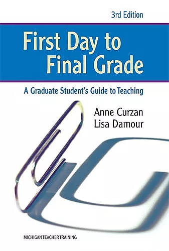 First Day to Final Grade cover