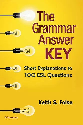 The Grammar Answer Key cover