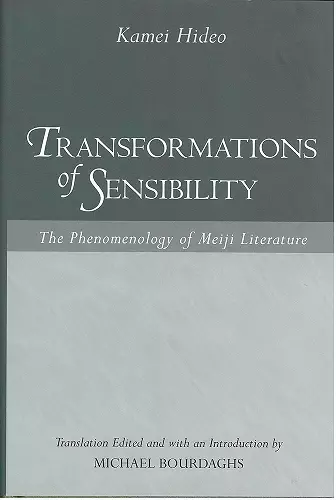 Transformations of Sensibility cover