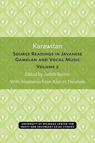 Karawitan, Volume 2 cover