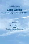 Perspectives on Good Writing in Applied Linguistics and TESOL cover