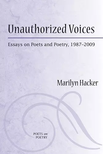 Unauthorized Voices cover