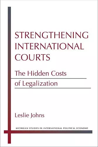 Strengthening International Courts cover