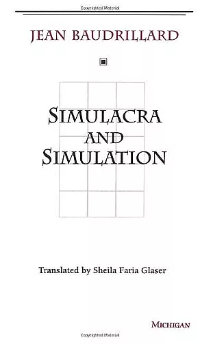 Simulacra and Simulation cover