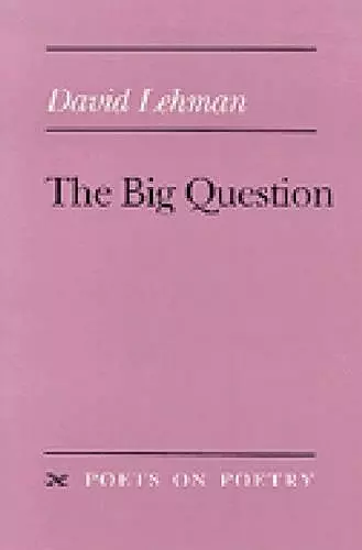 The Big Question cover