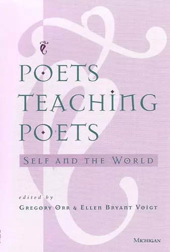 Poets Teaching Poets cover