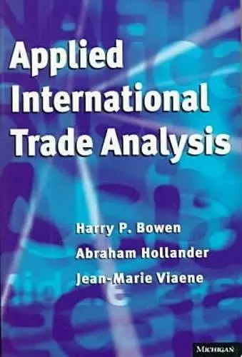Applied International Trade Analysis cover