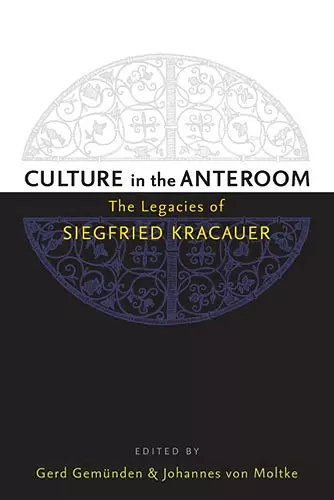 Culture in the Anteroom cover