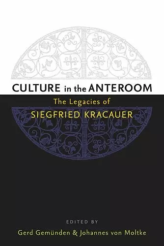 Culture in the Anteroom cover