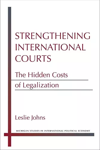 Strengthening International Courts cover