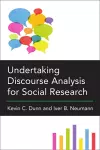 Undertaking Discourse Analysis for Social Research cover