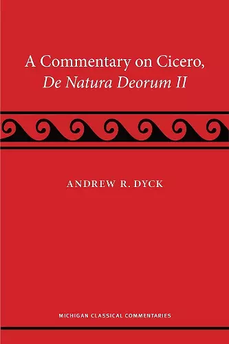 A Commentary on Cicero, de natura deorum II cover