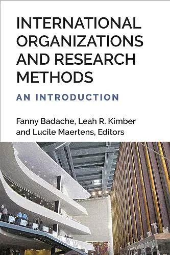 International Organizations and Research Methods cover