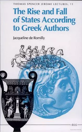 The Rise and Fall of States According to Greek Authors cover