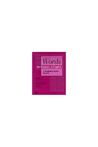 Words for Students of English cover