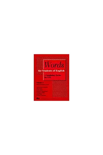 Words for Students of English cover