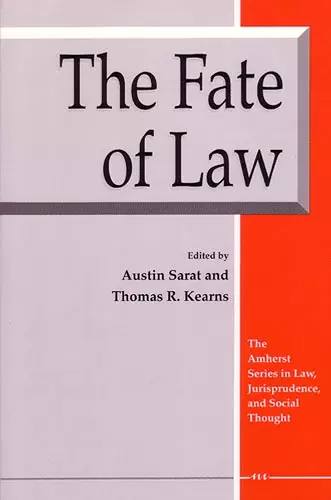 The Fate of Law cover