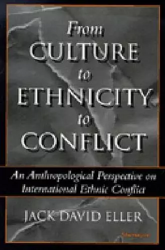 From Culture to Ethnicity to Conflict cover