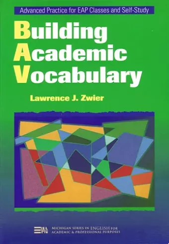 Building Academic Vocabulary cover