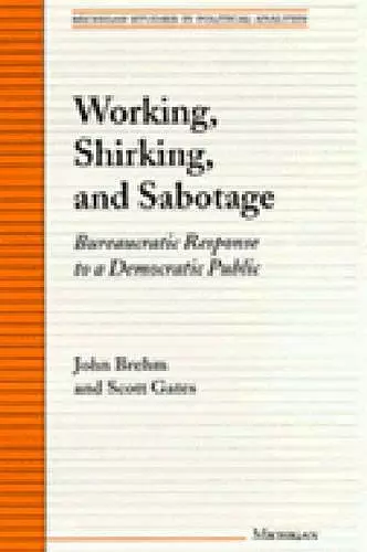 Working, Shirking, and Sabotage cover