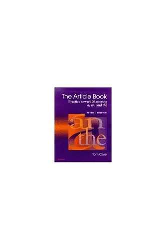 The Article Book cover