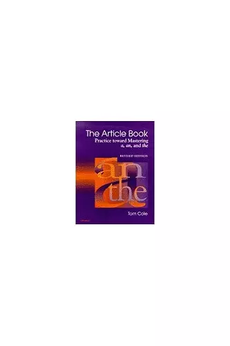 The Article Book cover