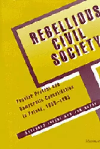 Rebellious Civil Society cover