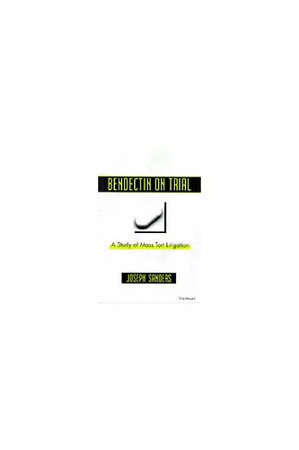 Bendectin on Trial cover