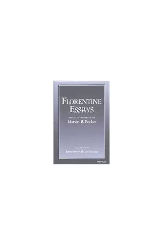 Florentine Essays cover