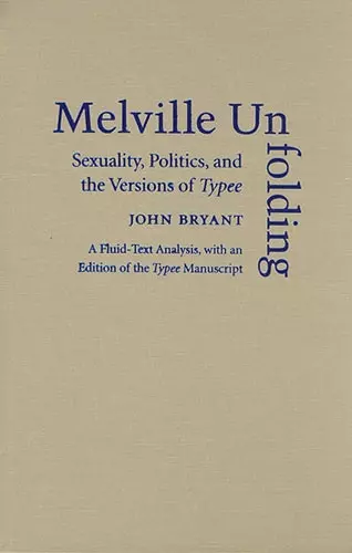 Melville Unfolding cover