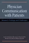 Physician Communication with Patients cover