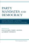 Party Mandates and Democracy cover