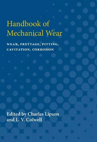 Handbook of Mechanical Wear cover