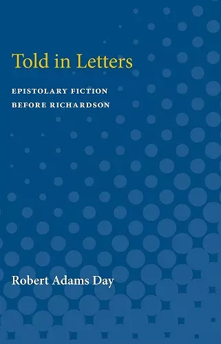 Told in Letters cover