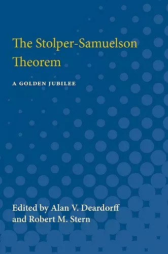 The Stolper-Samuelson Theorem cover