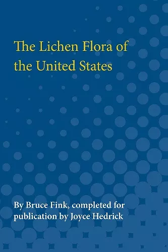 The Lichen Flora of the United States cover