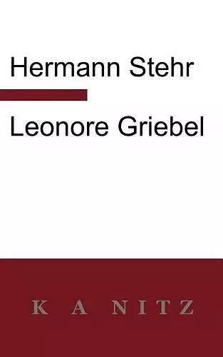 Leonore Griebel cover