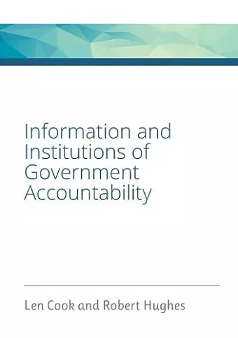 Information and Institutions of Government Accountability cover