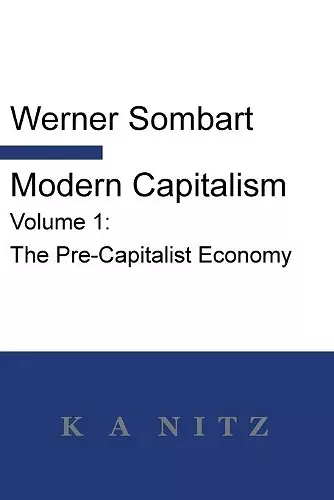 Modern Capitalism - Volume 1 cover