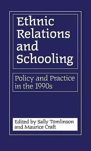 Ethnic Relations and Schooling cover
